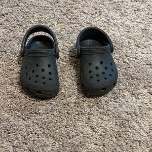 CROCS Kids Black Classic Clog Sandals